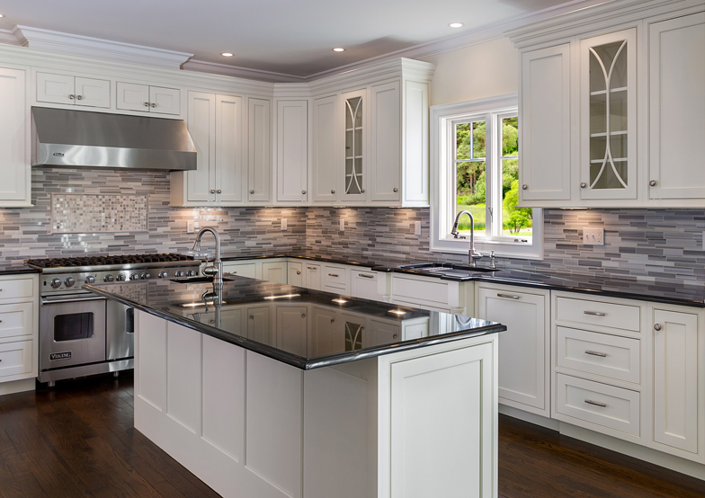 white cabinets modern kitchen remodeling