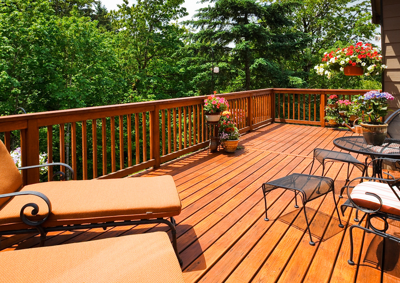 wood, Trex deck patio